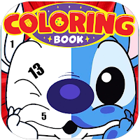 Cartoon Color By Number Games