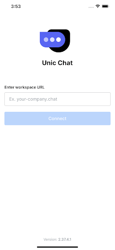 UnicChat Screen 2