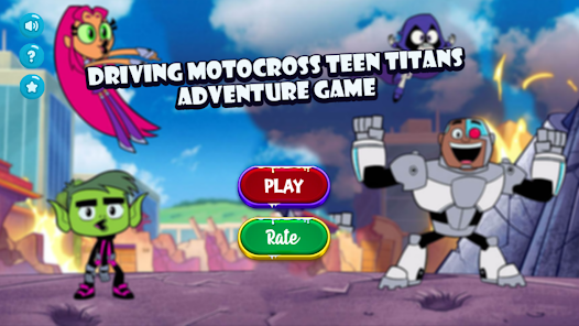 Teen titans Game Driving  screenshots 1