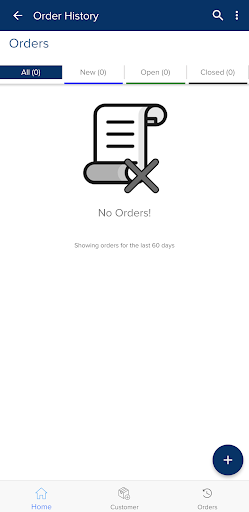 Android application Orderjini Zieta screenshort
