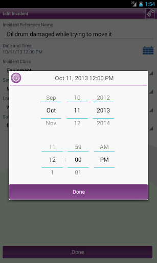IFS Incident Reporter 9 Screen 3