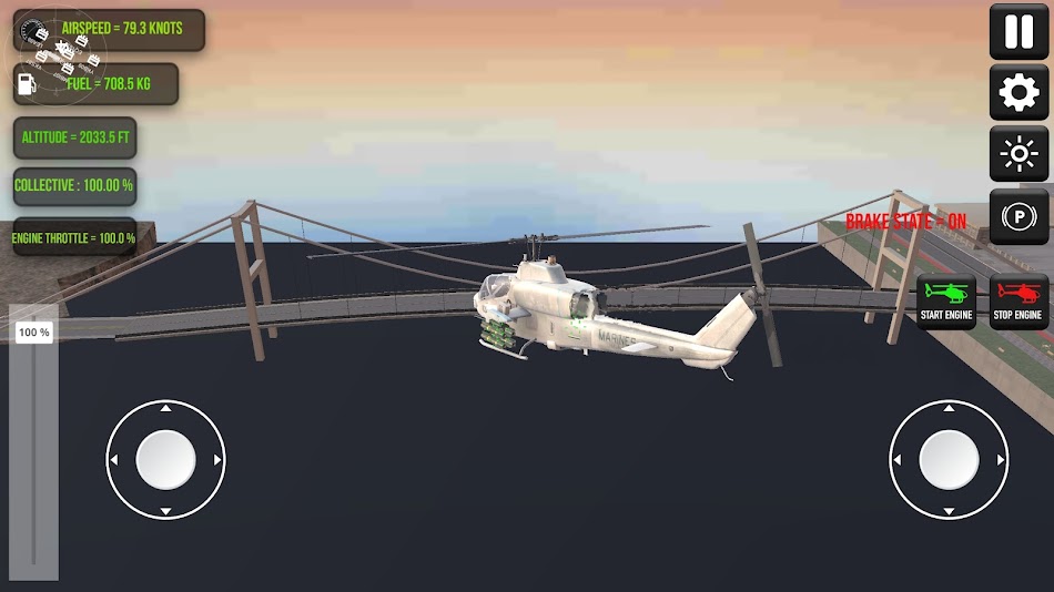 #4. City Helicopter Simulator (Android) بواسطة: HRY Games