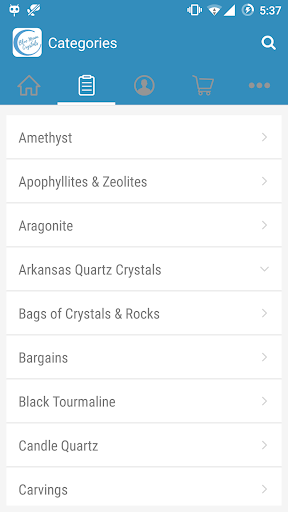 Blue Moon Crystals & Jewelry Screen 2