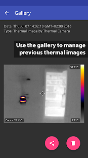 Thermal Camera+ for FLIR One Capture d'écran