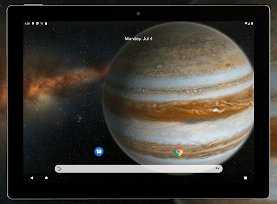 Captura de Pantalla 12 Planets 3D live wallpaper android