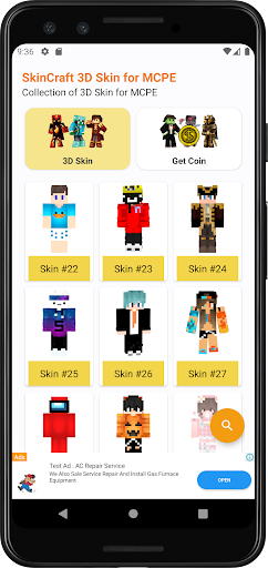 SkinCraft  3D Skin for MCPE