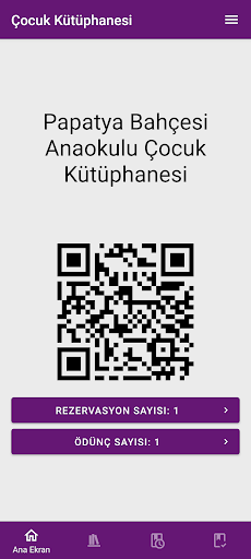 Android application Çocuk Kütüphanesi screenshort
