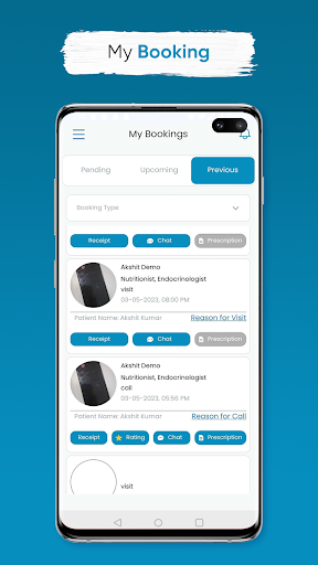 Access virtual healthcare app
