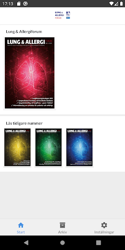 Android application Tidningen Lung & Allergi forum screenshort
