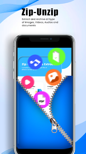 Android application Zip Unzip file Extractor App screenshort
