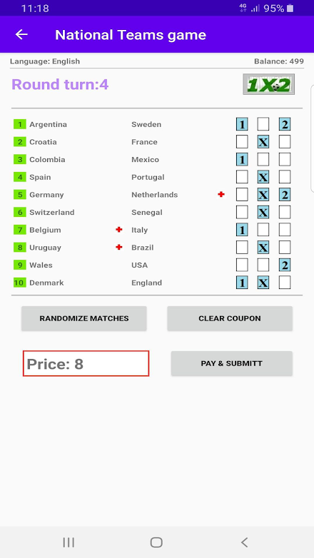 Football Betting Tips Game Screen 1
