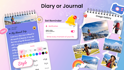 My Dear Diary: Diary for Girls Ages 8-12 | Life Journal for Kids to Collect  Memories