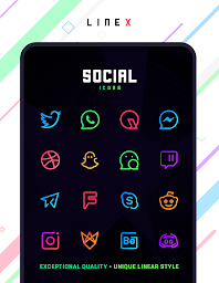 LineX Icon Pack