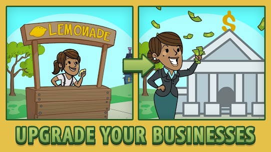 تحميل لعبة AdVenture Capitalist مهكرة أموال وتذاكر غير محدودة 3