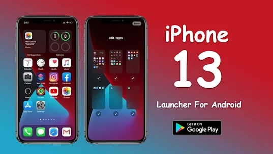 iPhone 13 launcher for Android