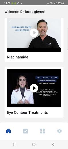Android application Skintellectual App screenshort