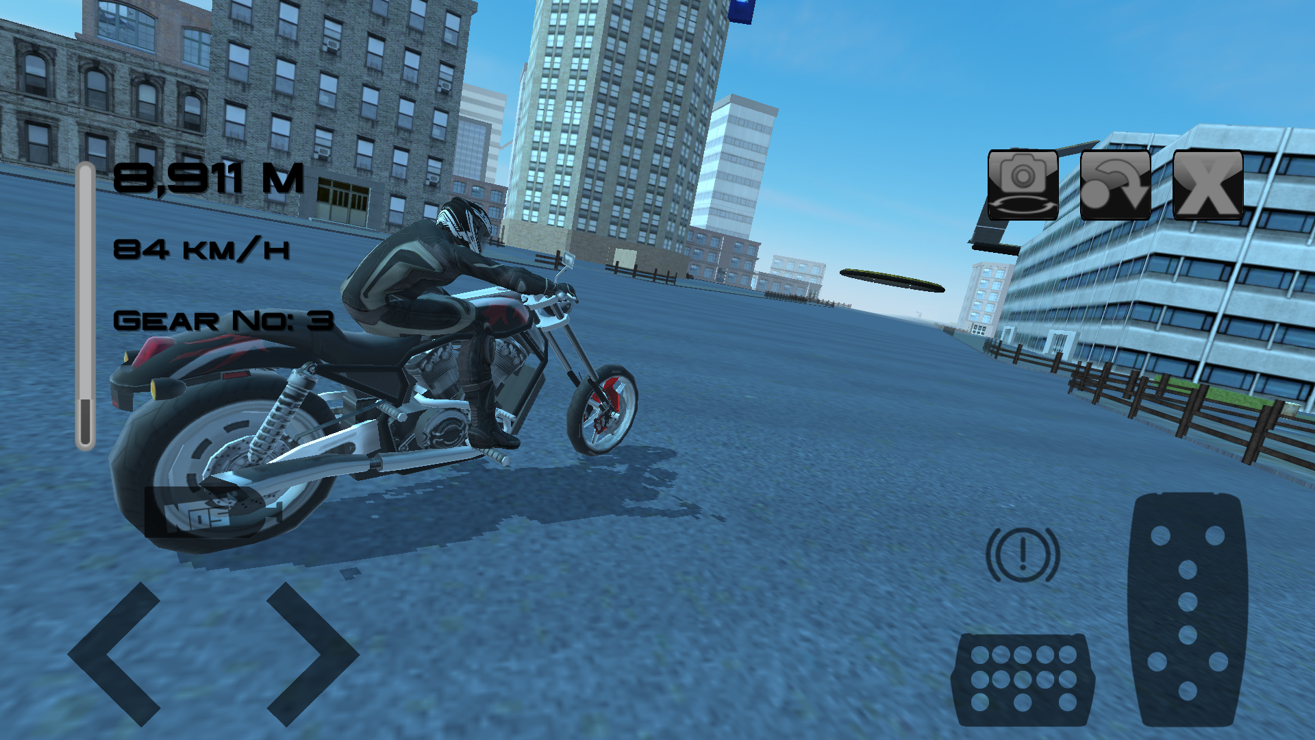 Android application Fast Motorcycle Driver screenshort
