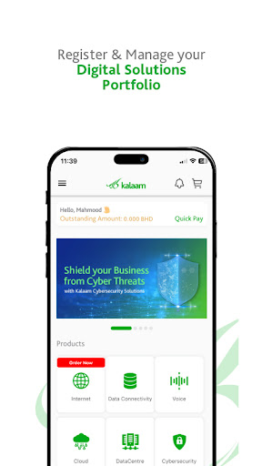 Kalaam Telecom Bahrain Screen 2