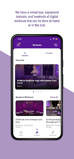Planet Fitness Workouts screenshot