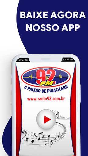 Rádio 92 FM Screen 2