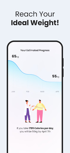 Screenshot of AI Calorie Counter Alarm