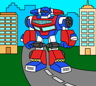 Painting : Robots  For Pc (Free Download On Windows7/8/8.1/10 And Mac) 2