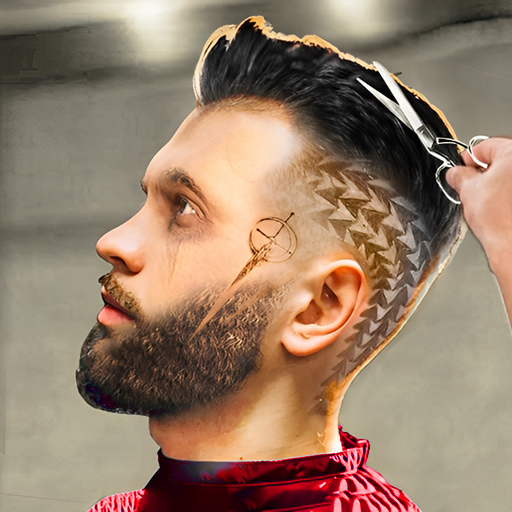 Barber Shop Hair Tattoo Cut 3D