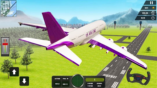 Download City Airplane Pilot Flight (MOD, Hack Unlimited Money) 2