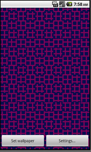 Op Art Live Wallpaper Screen 3