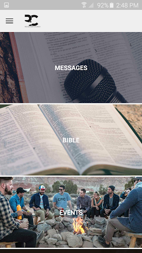 Ridgeview Church App Screen 2