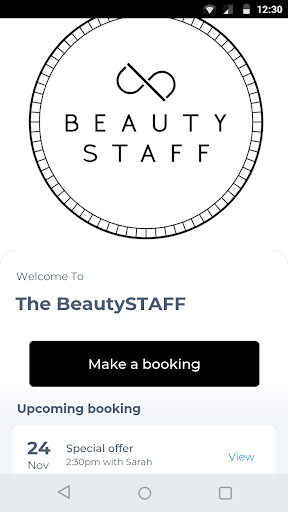 Android application The BeautySTAFF screenshort