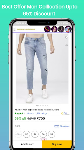 Club Factory India Online Shop Screen 3