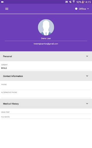 Android application OPI Gateway screenshort
