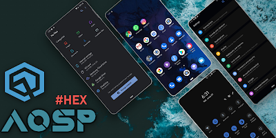 screenshot of Hex Plugin - AOSP R Dark