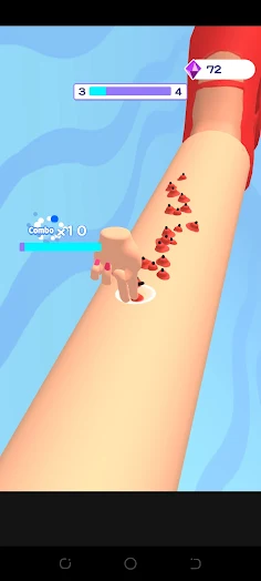 PIMPLE POP RUSH - Screenshot 1