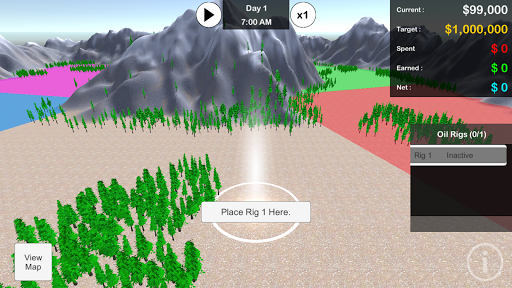 Texas Wildcatter Experience Screen 2
