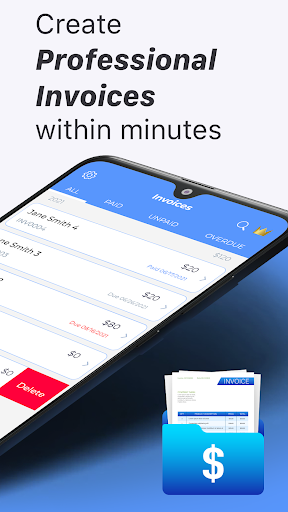 Simple Invoice Maker & Receipt Screen 2