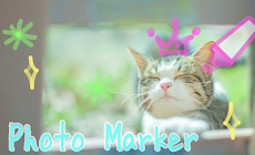 写真ペイント Photo Marker 蛍光ペンのおすすめ画像1