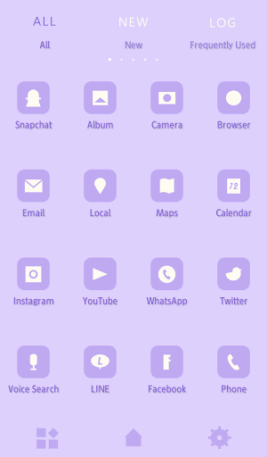 Simple Pastel Color (Lavender) Screen 3