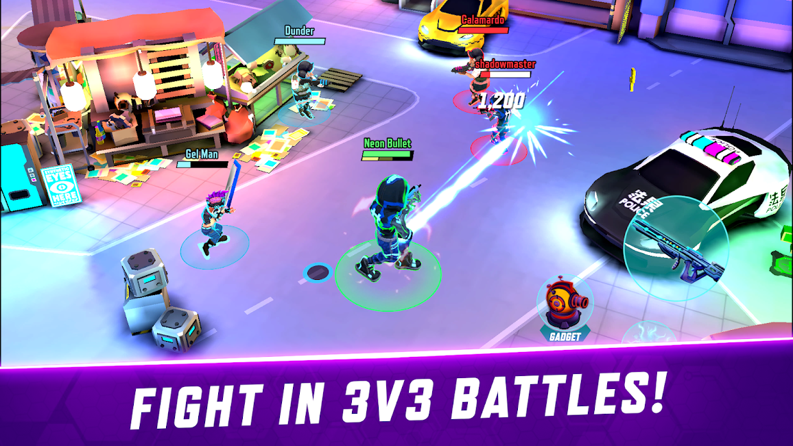 Gridpunk Battle Royale 3v3 PvP Mod APK 