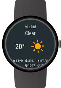 Weather for Wear OS Android W Apps on Google Play