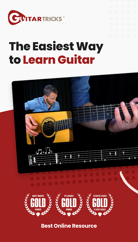 Guitar Lessons by GuitarTricksのおすすめ画像1