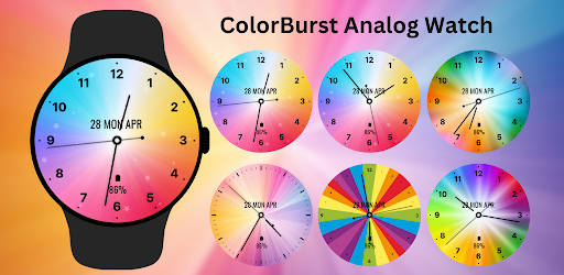 ColorBurst Analog Watch