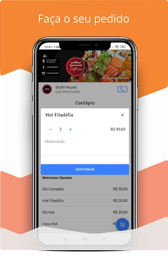 SagaFoods Delivery Screen 2