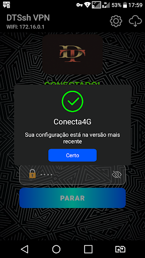 DTSsh VPN Screen 3