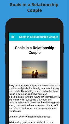 Goals in a Relationship Couple