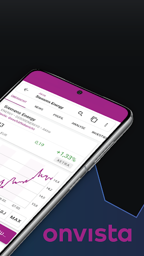 Stock market in focus: onvista Screen 2
