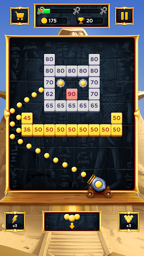 Android application Bricks Breaker Egypt screenshort