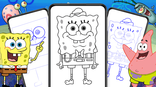How to draw Sponge Bob