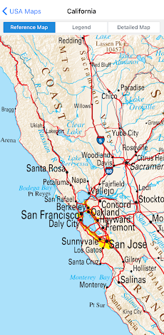 USA Pocket Mapsのおすすめ画像1